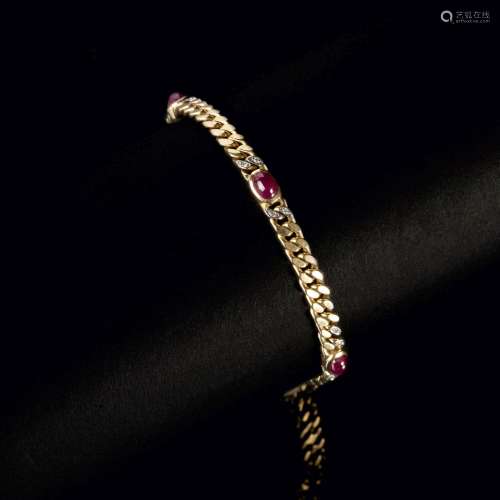 A Ruby Bracelet.