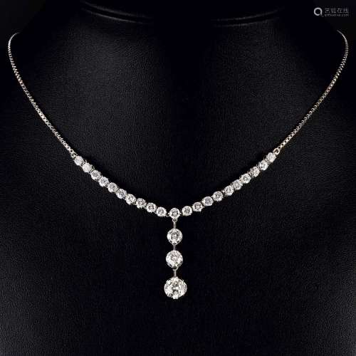 A Diamond Necklace.