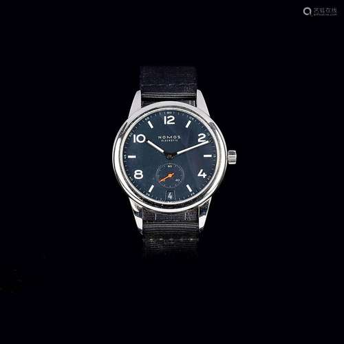 Nomos Glashütte est. 1990. A Gentlemen's Wristwatch 'Club Au...