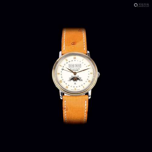 BlancPain est. 1735 in Villeret. A Gentlemen's Wristwatch 'V...