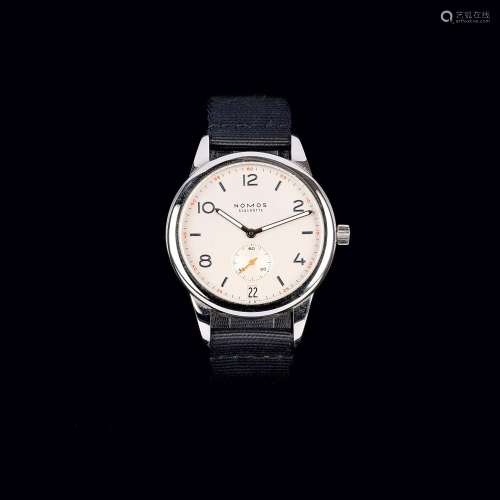 Nomos Glashütte est. 1990. A Gentlemen's Wristwatch 'Club Au...