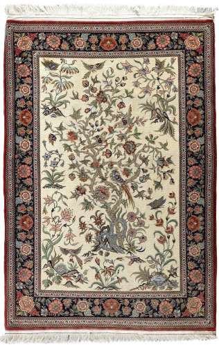 A FINE GHOM RUG