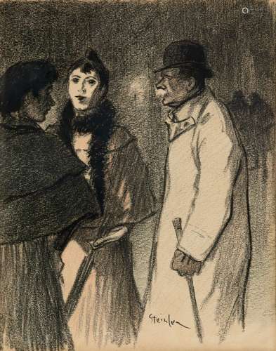 Théophile Alexandre STEINLEN 1859-1923Conv