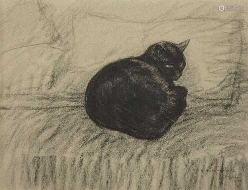 Théophile Alexandre STEINLEN 1859-1923Chat