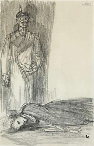 Théophile Alexandre STEINLEN 1859-1923Allé