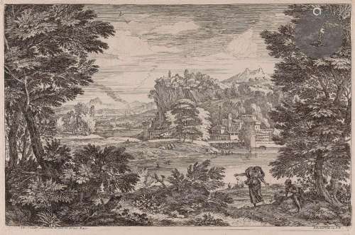 Adriaen van der Cabel ou Kabel (1630/31-1705)Le Paysage au g...