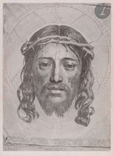 Claude Mellan (1598-1688)La Sainte Face. 1649. Burin. 317 x ...