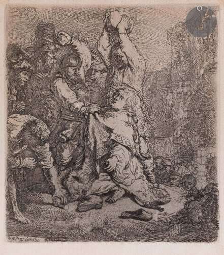 Rembrandt Harmensz. van Rijn (1606-1669)Le Martyre de saint ...