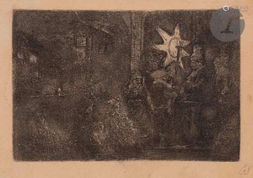Rembrandt Harmensz. van Rijn (1606-1669)L’Étoile des rois (T...