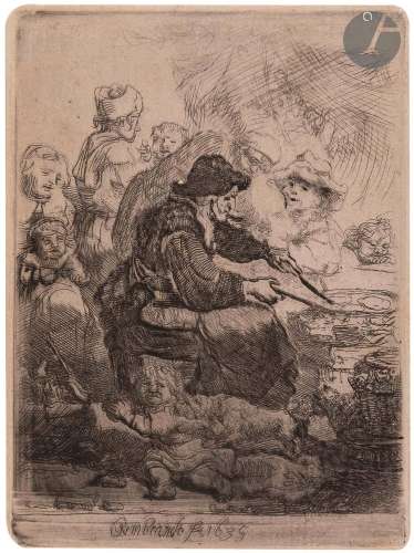 Rembrandt Harmensz. van Rijn (1606-1669)La Faiseuse de kouks...