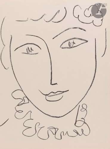 Henri Matisse (1869-1954)La Pompadour. (Frontispice pour Por...