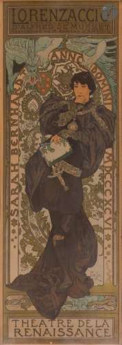 Alphonse Mucha (1860-1939) (d’après)La Dame aux camélias ; L...