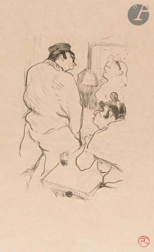 *Henri de Toulouse-Lautrec (1864-1901)La Terreur de Grenelle...