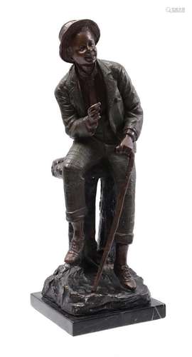 Anonymous, bronze statue