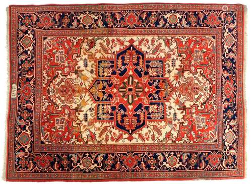 Hand-knotted oriental carpet