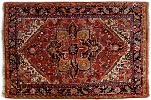 Hand-knotted oriental carpet