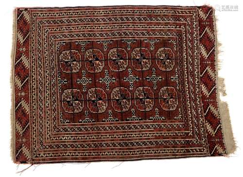 Hand-knotted oriental carpet