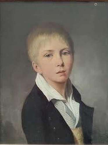 BOILLY Louis-Léopold (1761-1845)<br />
Portrait d'enfant à l...