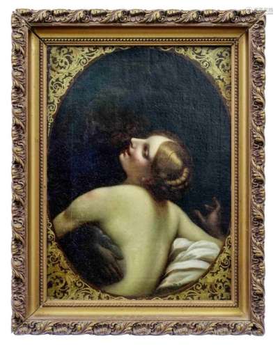 Jupiter und Io, Italienischer Maler des 17. Jahrhunderts in ...