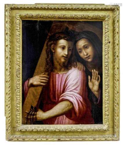 Jesus begegnet seiner Mutter auf dem Kreuzweg, Florentiner M...