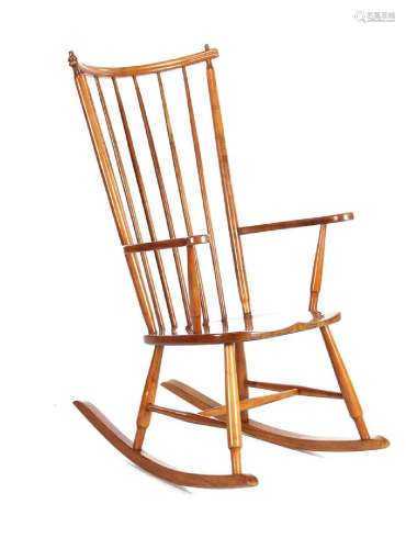 Elm rocking chair
