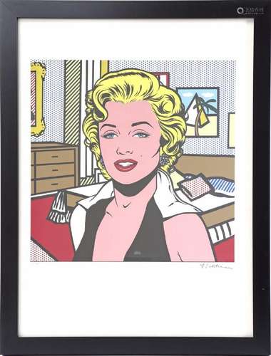 J Lichtenstein Marilyn Monroe 