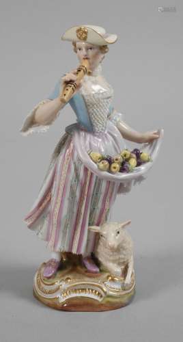 Meissen "Schäferin mit Flöte"