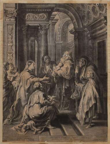 Paulus Pontius, Die Präsentation Christi im Tempel