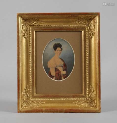 Klassizistisches Damenportrait