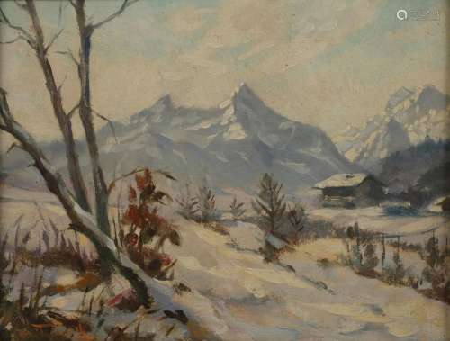 Robert Friedersdorff, Blick zum Watzmann