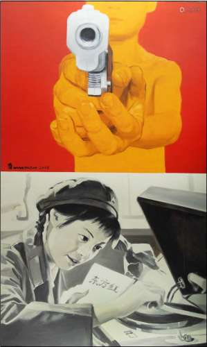Wang DAJUN 王大军 (Chinese Artist, born 1958)