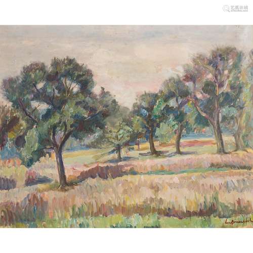 BINAEPPEL, LUCIEN (auch Lutz, 1893-1972), "Sommerlandsc...