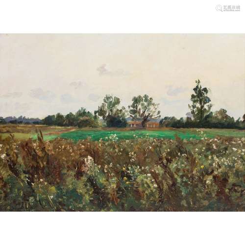 KELLER-REUTLINGEN, PAUL WILHELM (1854-1920), "Landschaf...