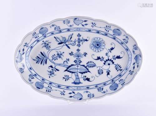 Large meat platter Meissen-Teichert