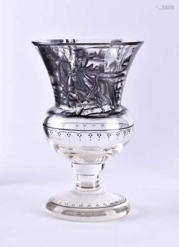 Crystal vase Bohemia