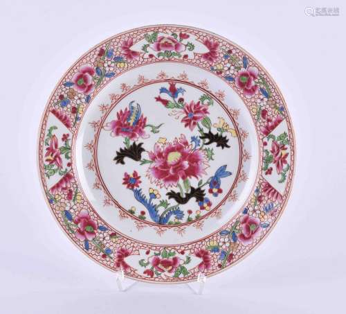 Plate China Qing dynasty export porcelain