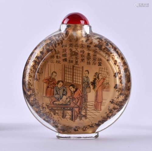 Large snuff bottle China