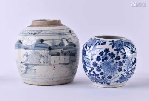 two vessels China Qing dynasty