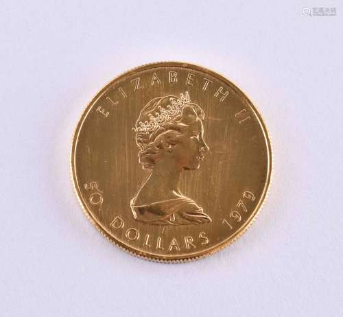 Canada 50 dollar gold