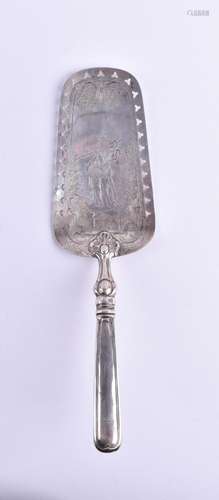 Cake server silver around 1850