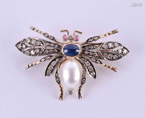 Dragonfly brooch Russia