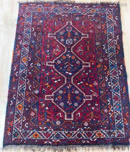 old oriental carpet