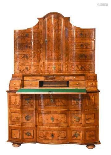 Baroque tabernacle secretary circa 1750