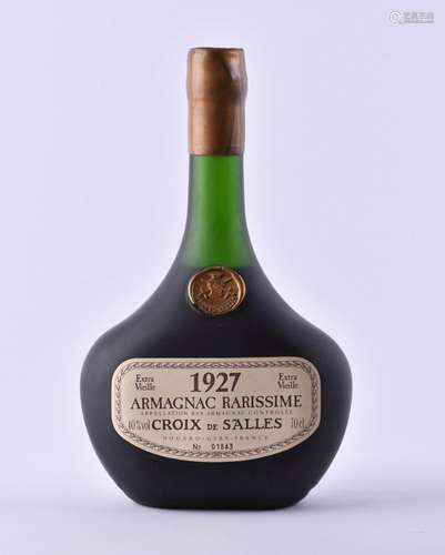 Croix de Salles 1927 - Armagnac Rarissime