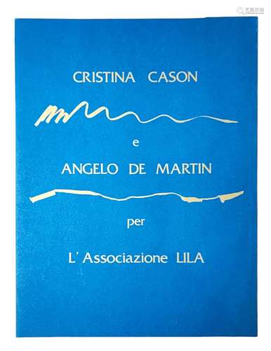 Cristina Cason ( - )Cartella composta n.2 litografie