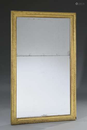 Grand miroir au mercure rectangulaire en deux parties, dans ...