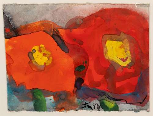 Klaus Fußmann (Velbert 1938). Flowers.