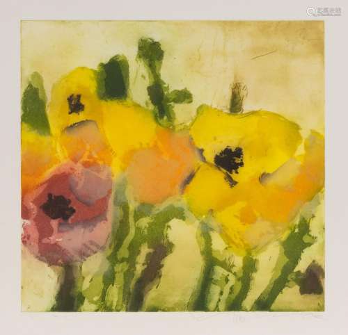 Klaus Fußmann (Velbert 1938). Poppies.