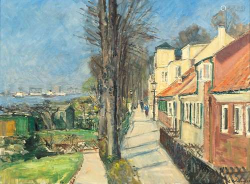 Erich Wessel (Hamburg 1906 - Hamburg 1985). Spring in Oevelg...