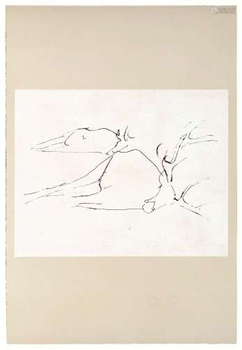 Joseph Beuys (Kleve 1921 - Düsseldorf 1986). Dead Stags.